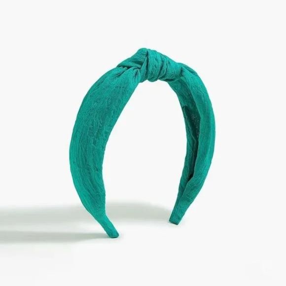 J. Crew Accessories Nwt J Crew Knotted Gauze Headband Poshmark